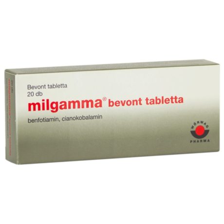 MILGAMMA bevont tabletta 20 db