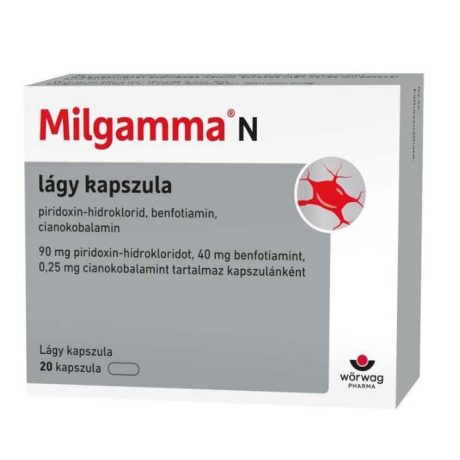 MILGAMMA N lágy kapszula 20 db