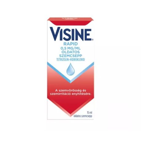 VISINE RAPID 0,5 mg/ml oldatos szemcsepp 15 ml