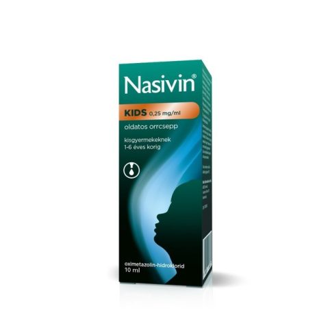 NASIVIN KIDS 0,25 mg/ml oldatos orrcsepp 10 ml