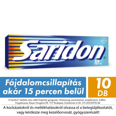 SARIDON tabletta 10 db