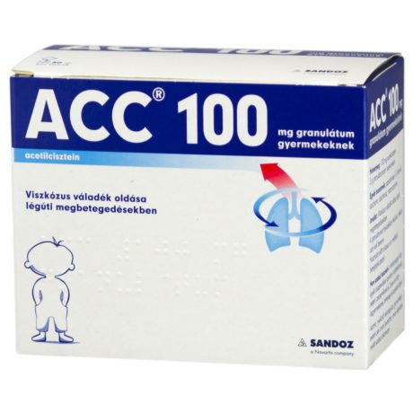 ACC 100 mg granulátum gyermekeknek 30 db