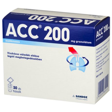 ACC 200 mg granulátum 30 db