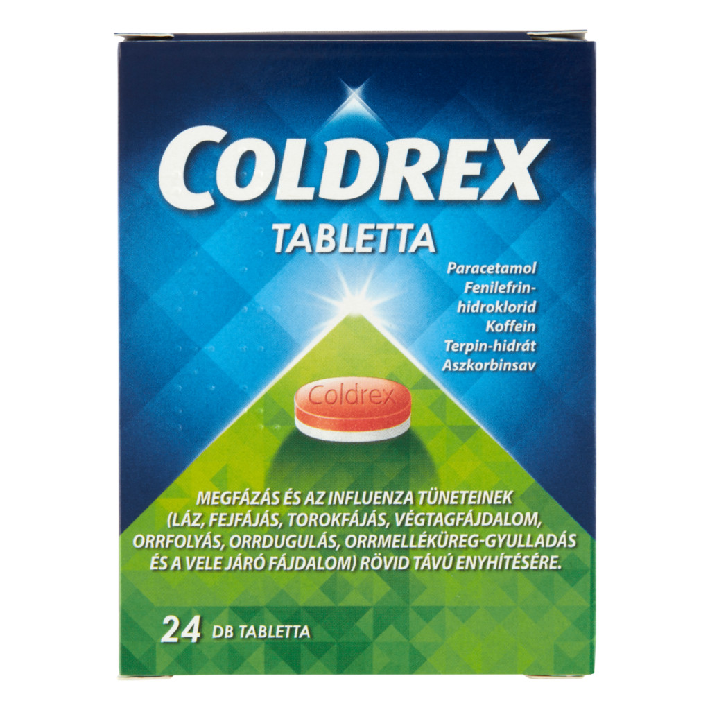 COLDREX tabletta 24 db - PATIKA24 Gyógyszertár online, közel