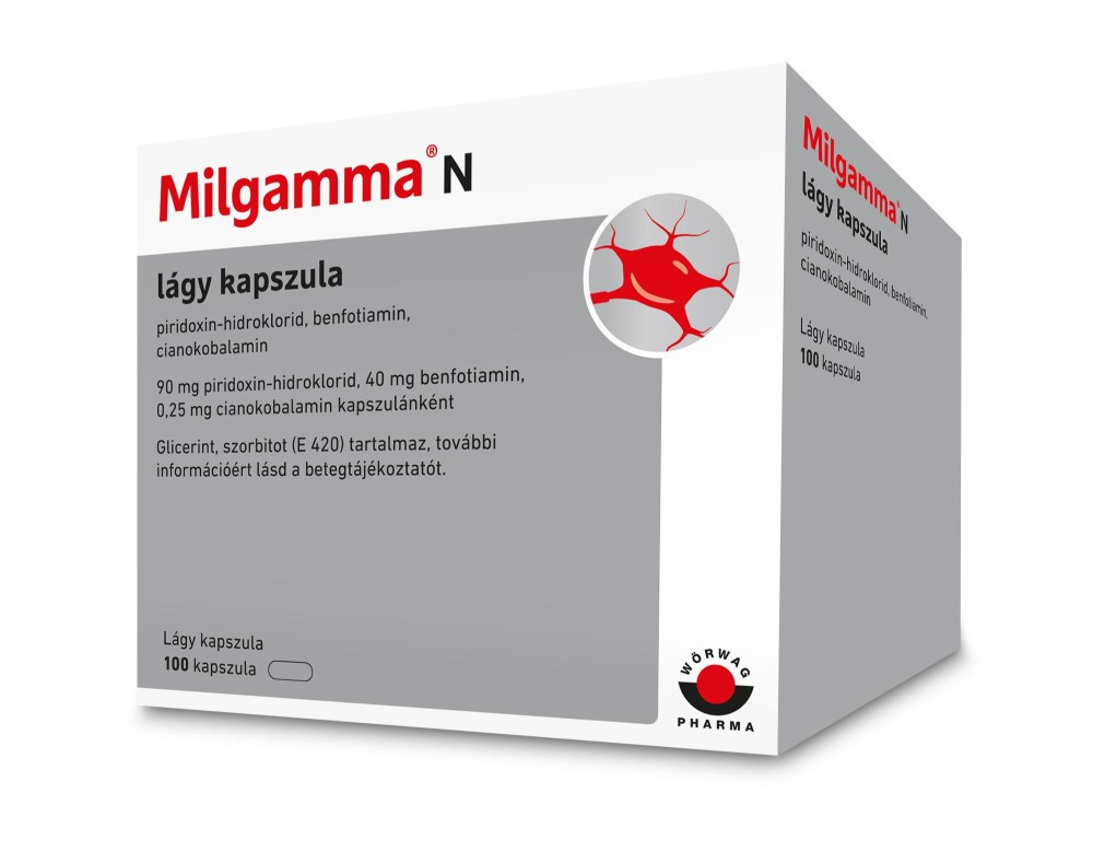 Wörwag Pharma Milgamma N lágykapszula 100db