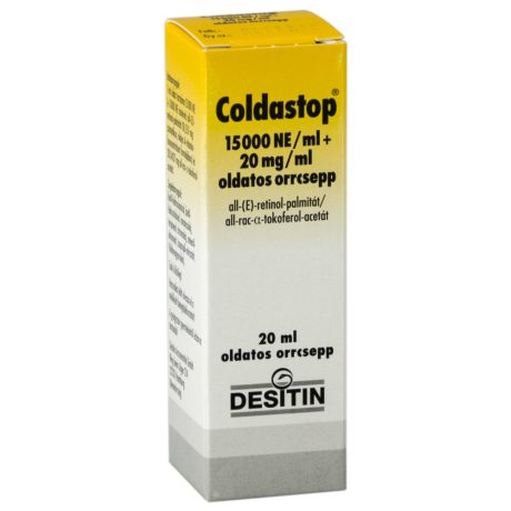 COLDASTOP 15000 NE/ml+20 mg/ml oldatos orrcsepp 20 ml