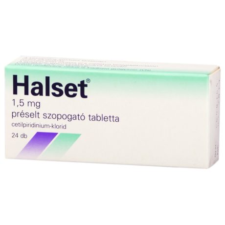 HALSET 1,5 mg préselt szopogató tabletta 24 db