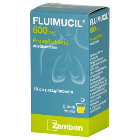 FLUIMUCIL FORTE 600 mg pezsgőtabletta 10 db