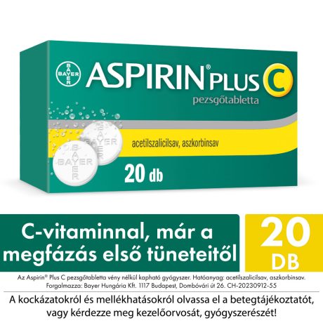 ASPIRIN PLUS C pezsgőtabletta 20 db
