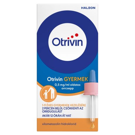 OTRIVIN 0,5 mg/ml oldatos orrcsepp gyermekeknek 10 ml