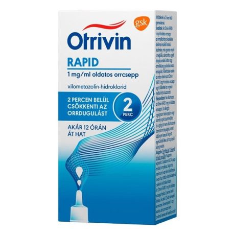 OTRIVIN RAPID 1 mg/ml oldatos orrcsepp 10 ml