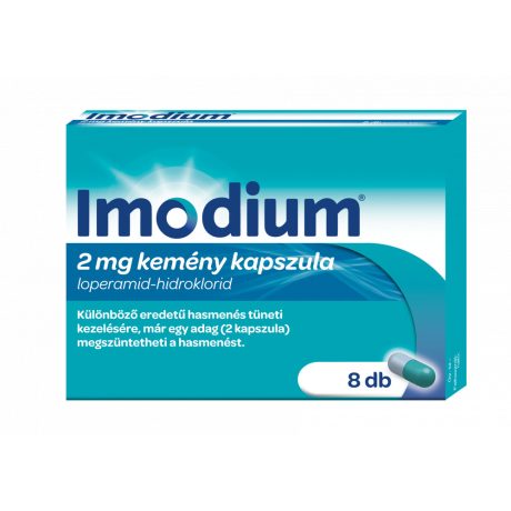 IMODIUM 2 mg kemény kapszula 8 db