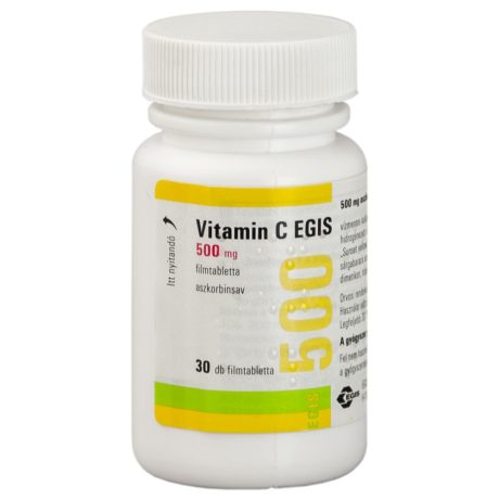 VITAMIN C EGIS 500 mg filmtabletta 30 db