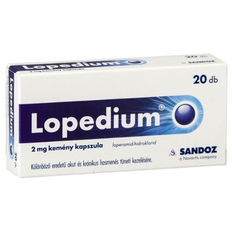 LOPEDIUM 2 mg kemény kapszula 20 db