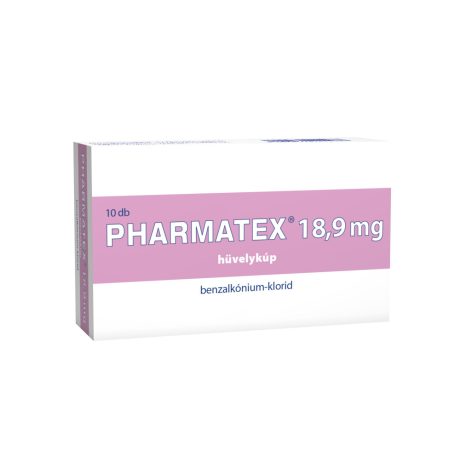 PHARMATEX 18,9 mg hüvelykúp 10 db