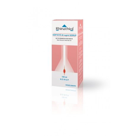 RHINATHIOL köptető 20 mg/ml szirup gyermekeknek 125 ml