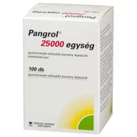   PANGROL 25 000 egység gyomornedv-ellenálló kemény kapszula 100 db