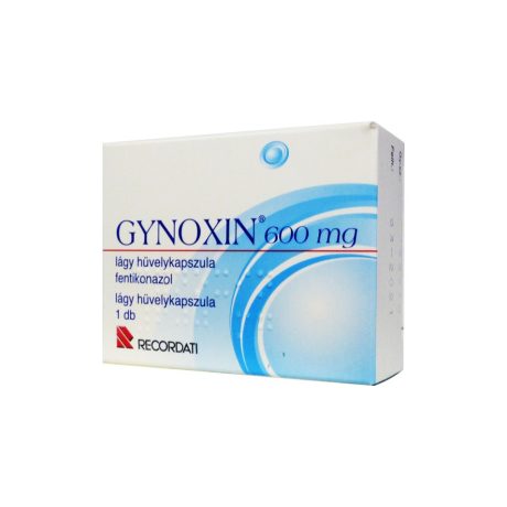 GYNOXIN 600 mg lágy hüvelykapszula 1 db