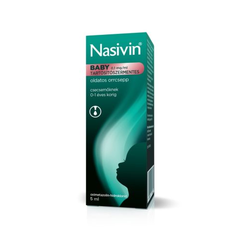 NASIVIN BABY 0,1 mg/ml tartósítószermentes oldatos orrcsepp 5 ml