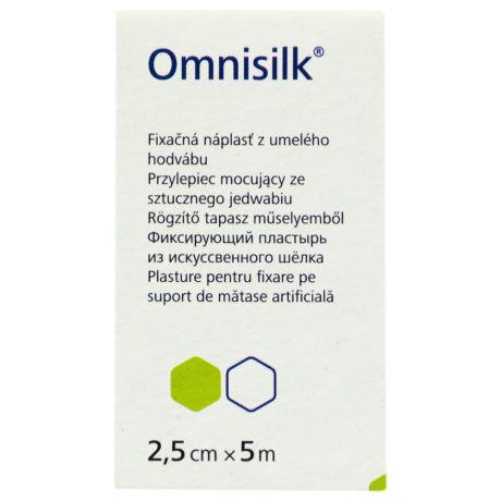 OMNISILK RAGTAPASZ 5 m X 2,5 cm 1 db