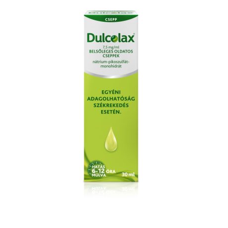 DULCOLAX 7,5 mg/ml belsőleges oldatos cseppek 30 ml