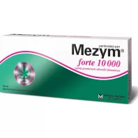  MEZYM FORTE 10 000 egység gyomornedv-ellenálló filmtabletta 50 db