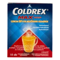 COLDREX MAXGRIP citrom ízű por belsőleges oldathoz 10 db