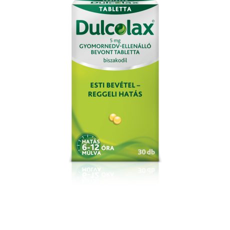 DULCOLAX 5 mg gyomornedv-ellenálló bevont tabletta 30 db