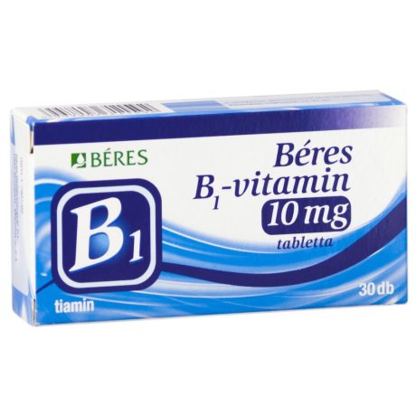 BÉRES B1 vitamin 10 mg tabletta 30 db