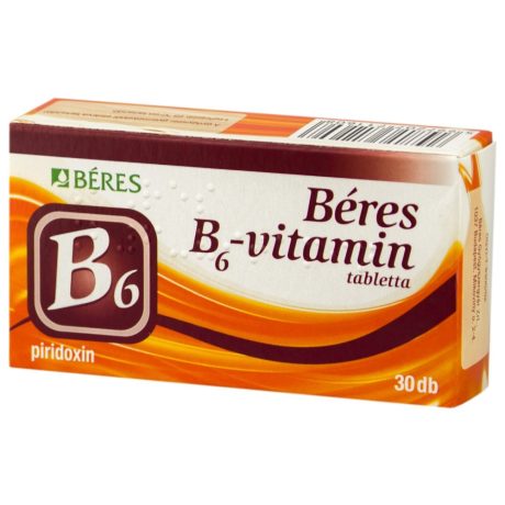 BÉRES B6 vitamin tabletta 30 db