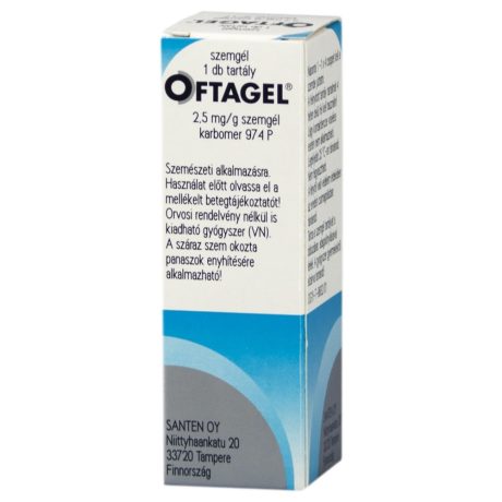 OFTAGEL 2,5 mg/g szemgél 10 g
