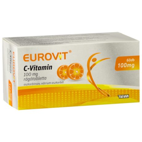 EUROVIT C-VITAMIN 100 mg rágótabletta 60 db
