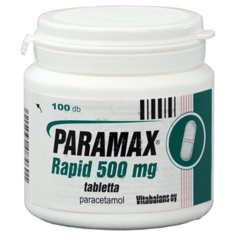PARAMAX RAPID 500 mg tabletta 100 db