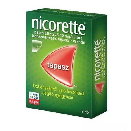 NICORETTE patch áttetsző 10 mg/16 óra transzdermális tapasz 7 DB 3. lépés
