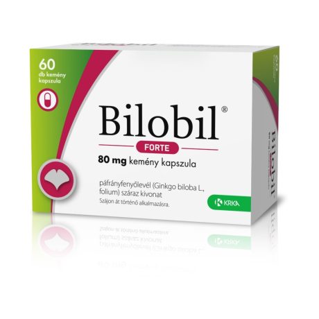 BILOBIL FORTE 80 mg kemény kapszula 60 db