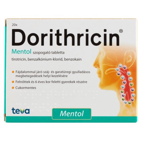 DORITHRICIN mentolos szopogató tabletta 20 db