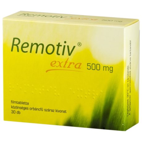 REMOTIV EXTRA 500 mg filmtabletta 30 db
