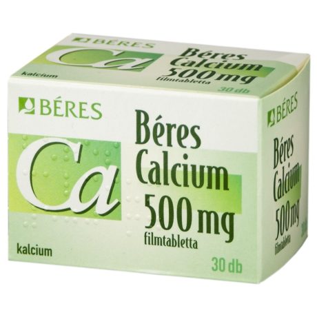BÉRES CALCIUM 500 mg filmtabletta 30 db