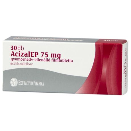 ACIZALEP 75 mg gyomornedv-ellenálló filmtabletta 30 db