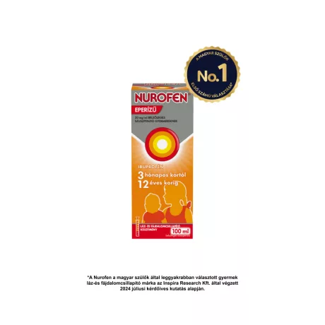 NUROFEN eperízű 20 mg/ml belsőleges szuszpenzió gyermekeknek 100 ml