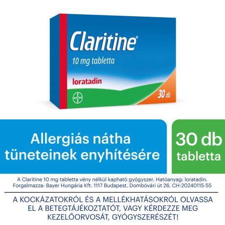 CLARITINE 10 mg tabletta 30 db