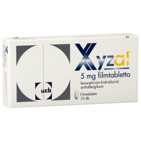 XYZAL 5 mg filmtabletta 10 db