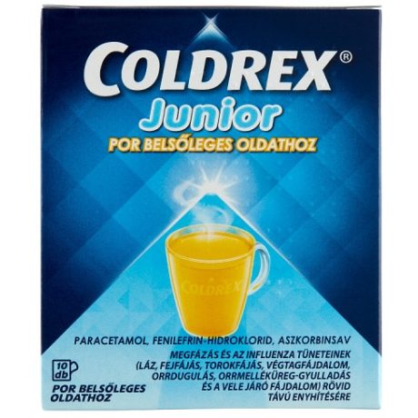 COLDREX JUNIOR por belsőleges oldathoz 10 db