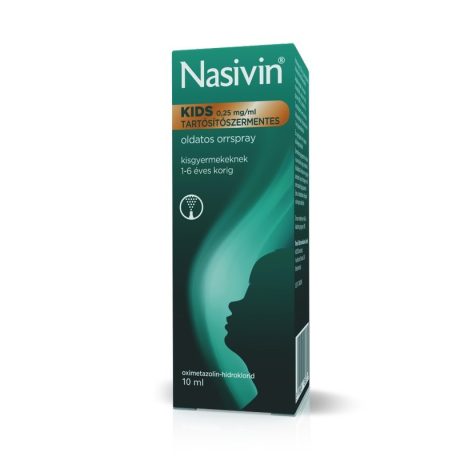 NASIVIN KIDS 0,25 mg/ml tartósítószermentes oldatos orrspray 1 db