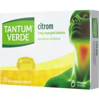 TANTUM VERDE CITROM 3 mg szopogató tabletta 20 db