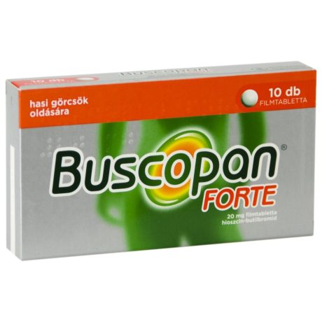 BUSCOPAN FORTE 20 mg filmtabletta 10 db