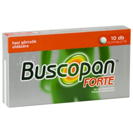 BUSCOPAN FORTE 20 mg filmtabletta 10 db