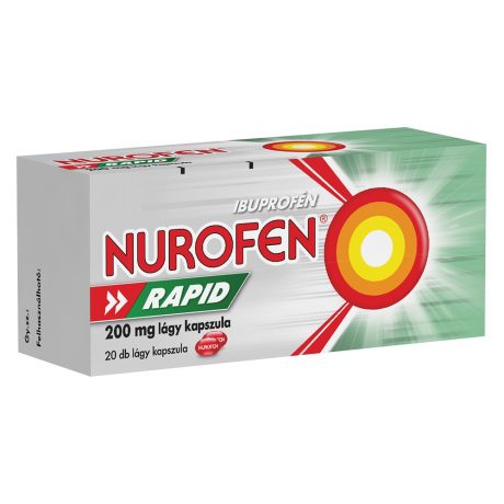 NUROFEN RAPID 200 mg lágy kapszula 20 db