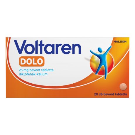 VOLTAREN DOLO 25 mg bevont tabletta 20 db
