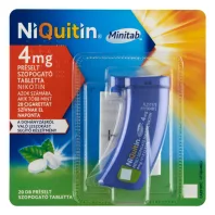 NIQUITIN MINITAB 4 mg préselt szopogató tabletta 20 db